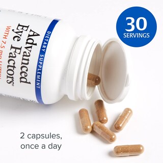 Foto 5 | Suplemento Natural Factors Advanced Eye Factors 60 Cápsulas - Venta Internacional.