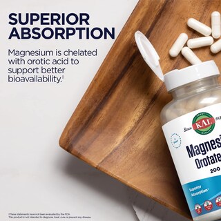 Foto 5 | Suplemento De Orotato De Magnesio Kal, 200 Mg, 120 Cápsulas Vegetales - Venta Internacional.