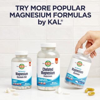 Foto 6 | Suplemento De Orotato De Magnesio Kal, 200 Mg, 120 Cápsulas Vegetales - Venta Internacional.