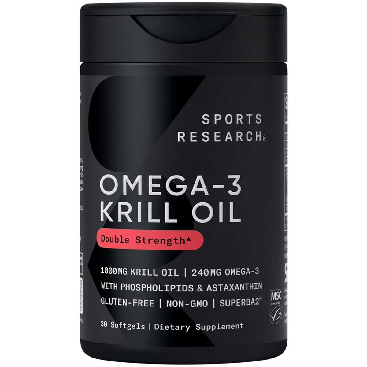 Foto 2 pulgar | Suplemento De Aceite De Krill Sports Research, 1000 Mg, 30 Cápsulas De Gelatina Blanda - Venta Internacional.