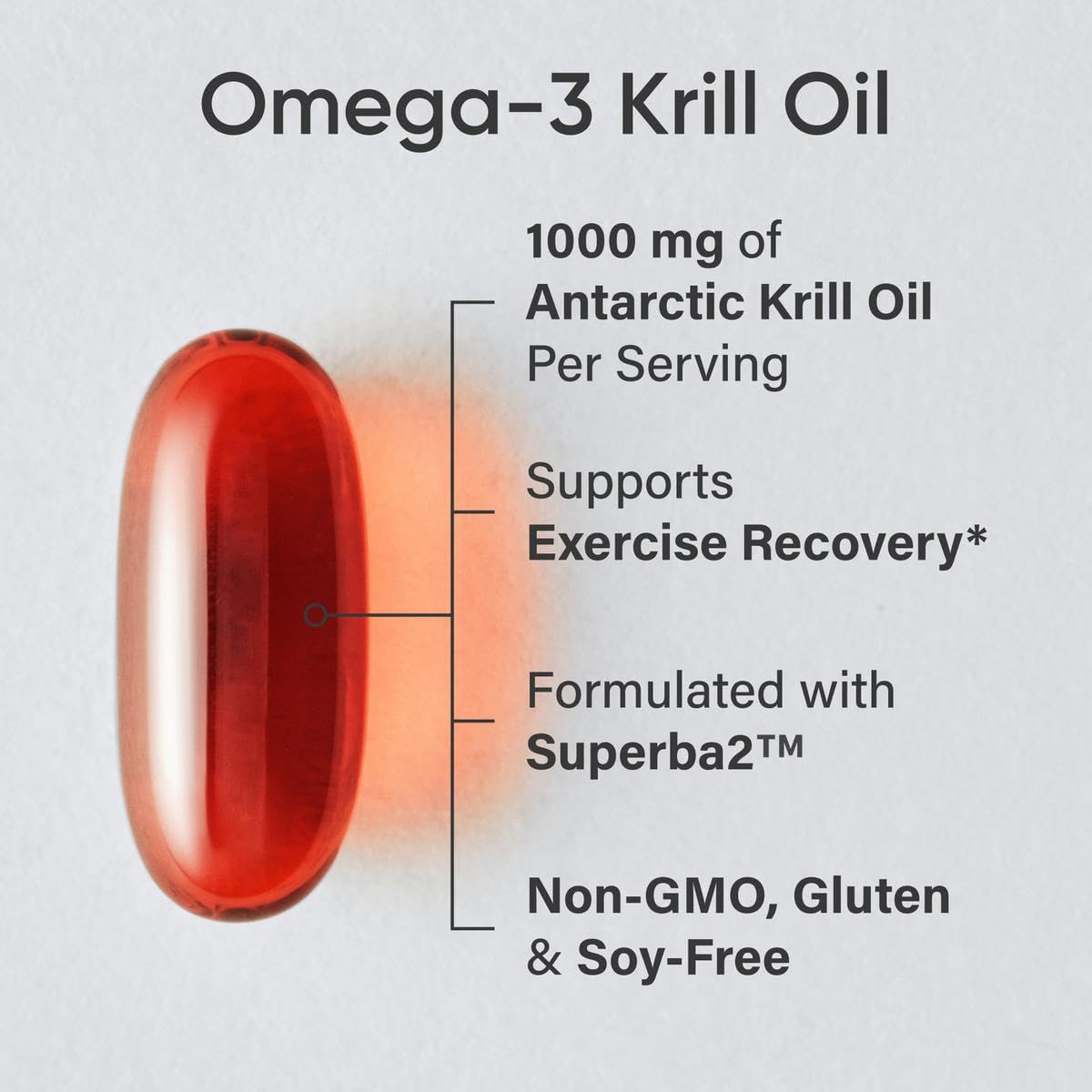 Foto 2 | Suplemento De Aceite De Krill Sports Research, 1000 Mg, 30 Cápsulas De Gelatina Blanda - Venta Internacional.