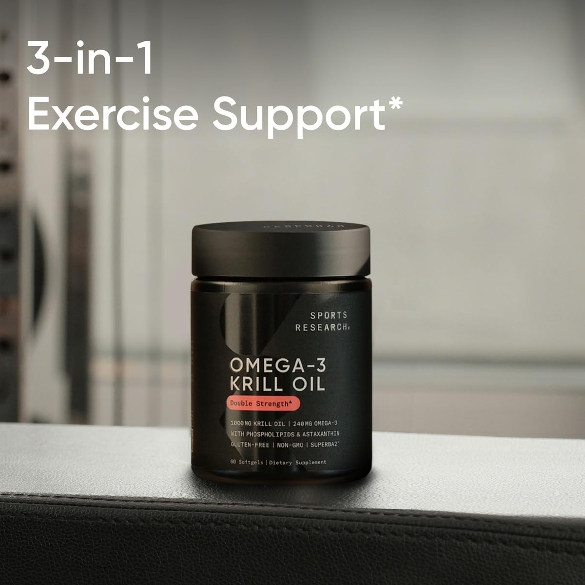 Foto 5 | Suplemento De Aceite De Krill Sports Research, 1000 Mg, 30 Cápsulas De Gelatina Blanda - Venta Internacional.