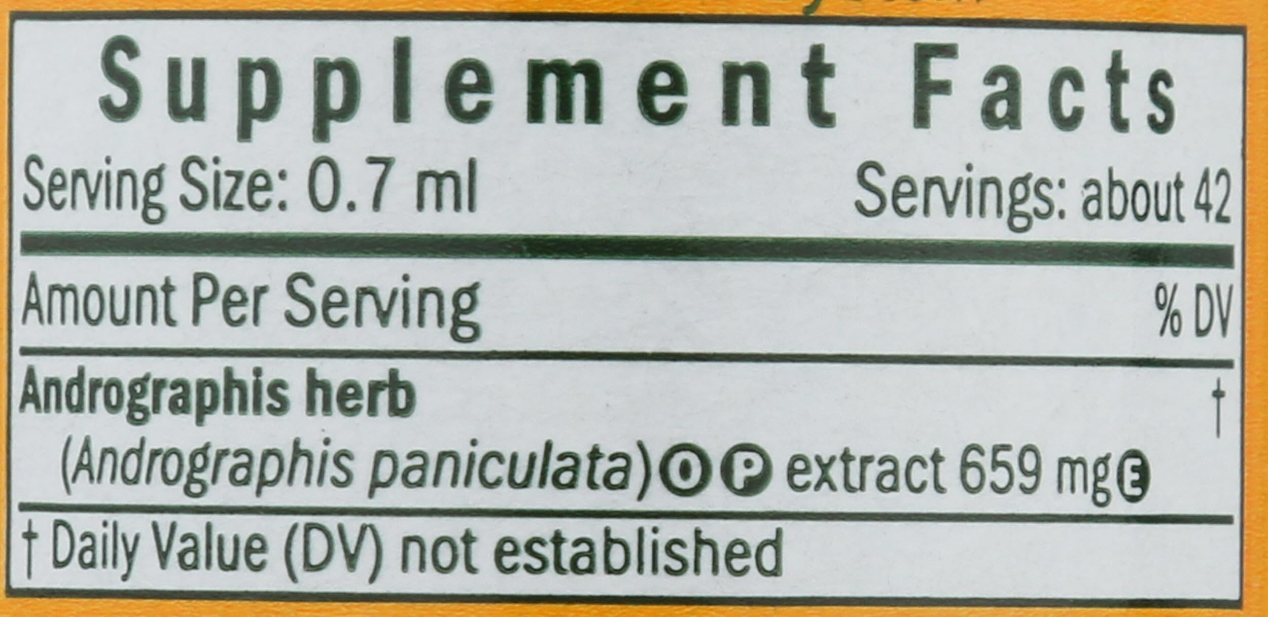 Foto 4 pulgar | Suplemento De Extracto De Andrographis De Herb Pharm 30 Ml - Venta Internacional.