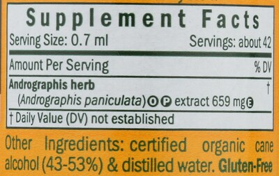 Foto 4 | Suplemento De Extracto De Andrographis De Herb Pharm 30 Ml - Venta Internacional.