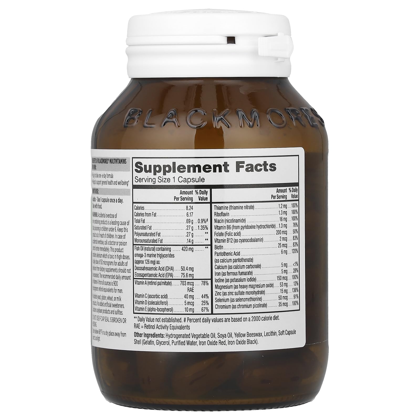 Foto 3 pulgar | Suplemento Multivitamínico Blackmores Para Hombres 60 Cápsulas - Venta Internacional.