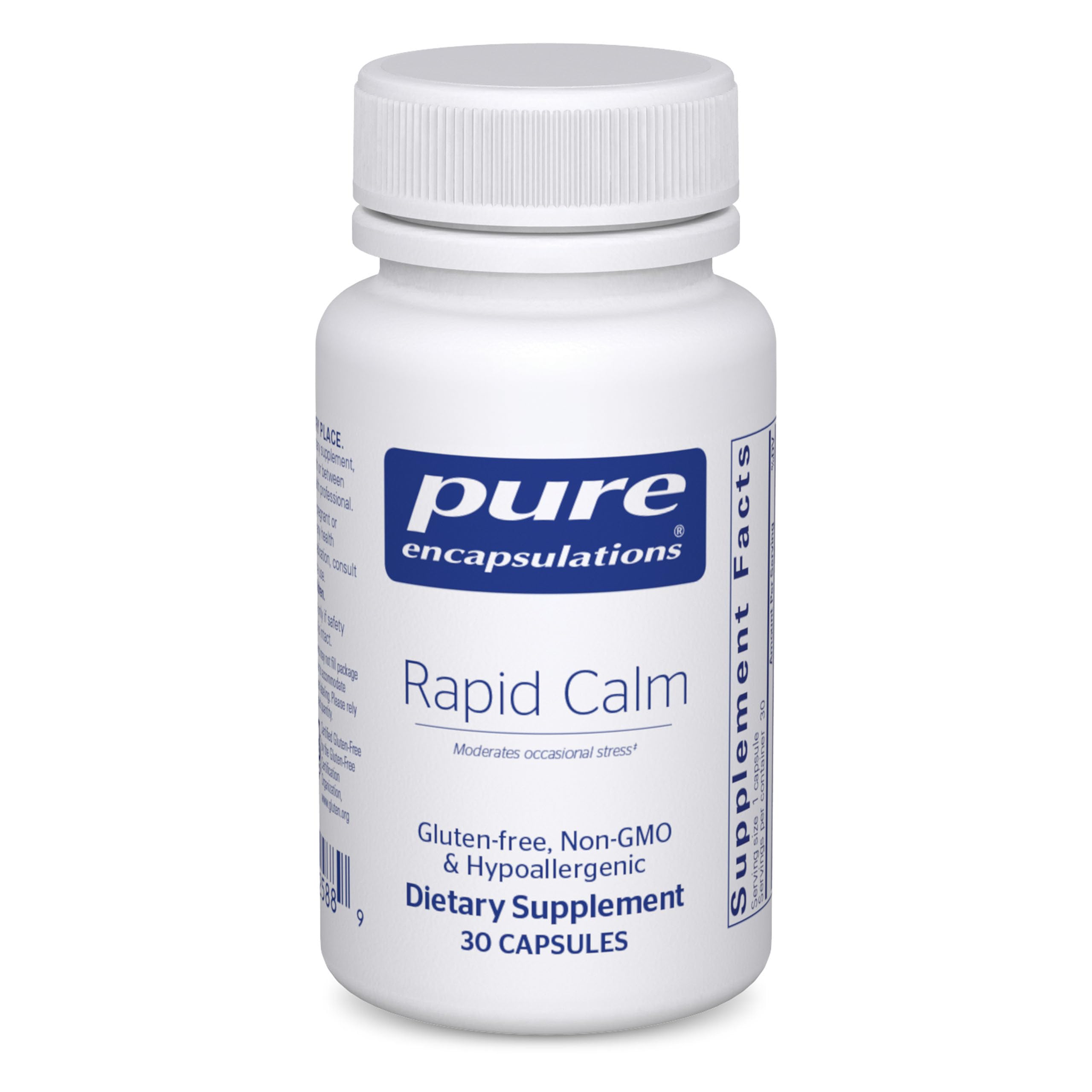 Foto 2 pulgar | Supplement Pure Encapsulations Rapid Calm Stress Support 30 Cápsulas - Venta Internacional.
