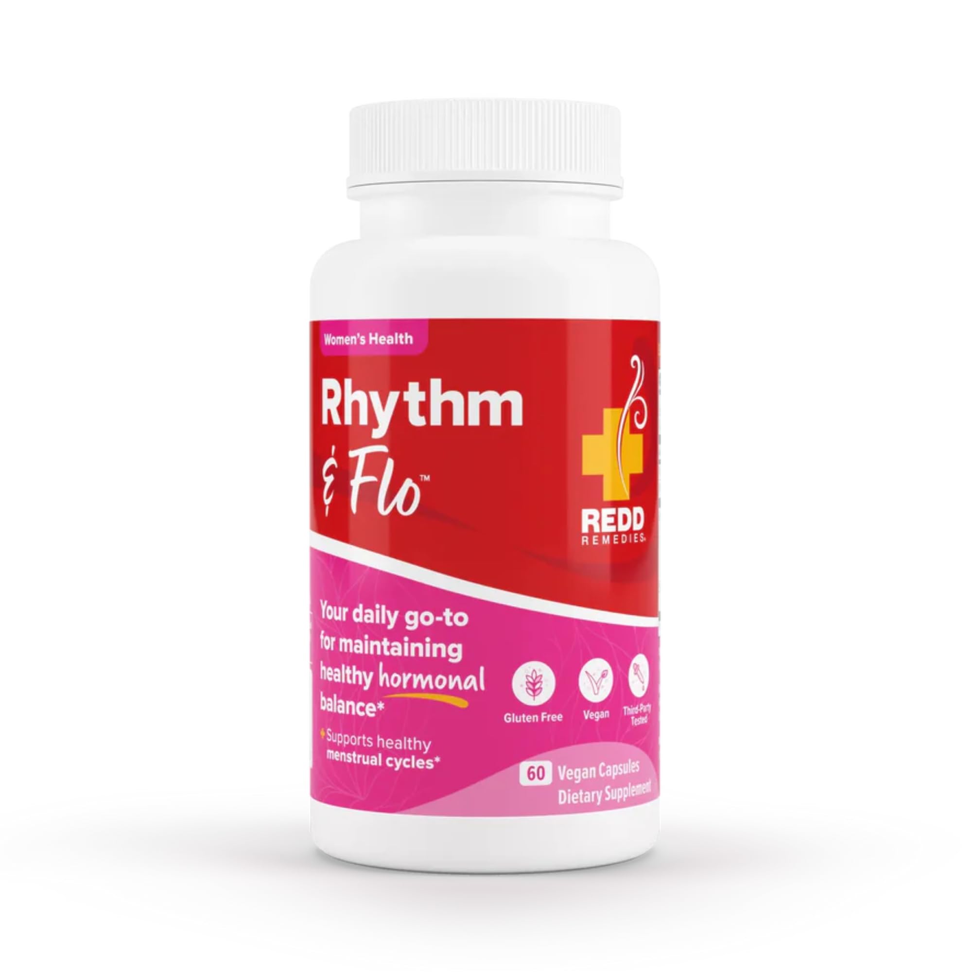 Foto 1 | Suplemento Redd Remedies Rhythm & Flo 60 Cápsulas Veganas - Venta Internacional.