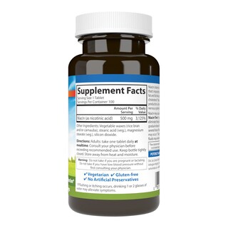 Foto 2 | Suplemento Carlson Niacin-time 500 Mg De Vitamina B-3 100 Comprimidos - Venta Internacional.