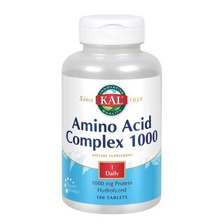 Foto 1 | Suplemento De Complejo De Aminoácidos Kal En Tabletas De 1000 Mg, 100 Unidades - Venta Internacional.