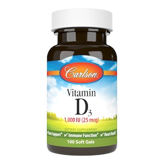 Foto 1 | Suplemento De Vitamina D Carlson D3 1000 Ui 250 Cápsulas Blandas - Venta Internacional.