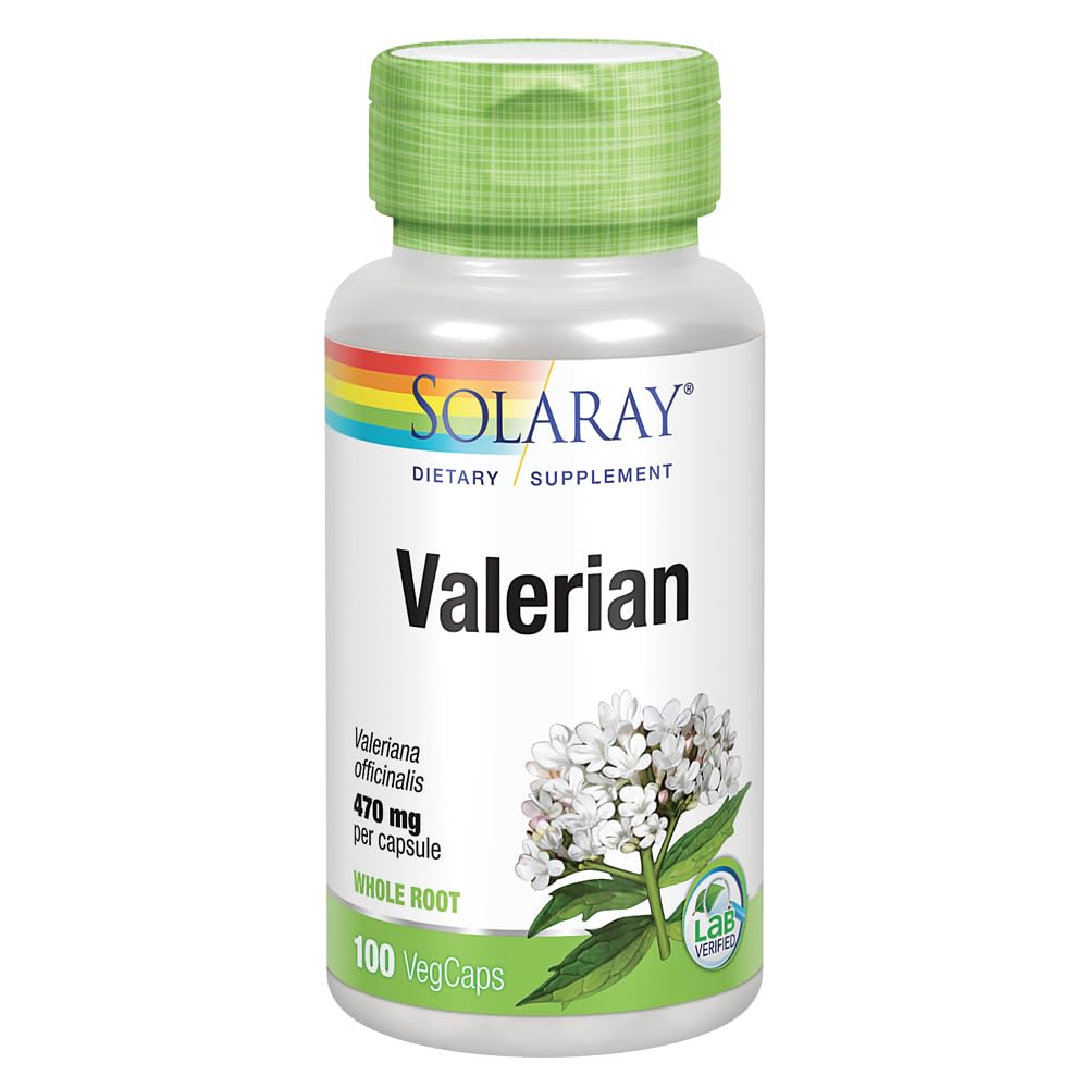 Foto 2 pulgar | Suplemento Solaray, Valeriana, 470 Mg, Soporte De Relajación, 100 Unidades - Venta Internacional.