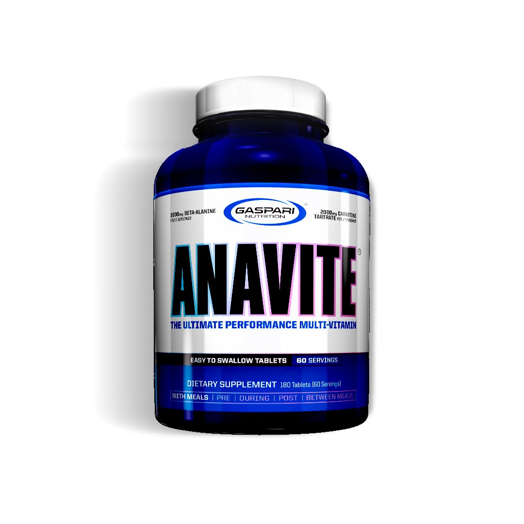 Foto 2 pulgar | Suplemento Gaspari Nutrition Anavite 180 Comprimidos - Venta Internacional.