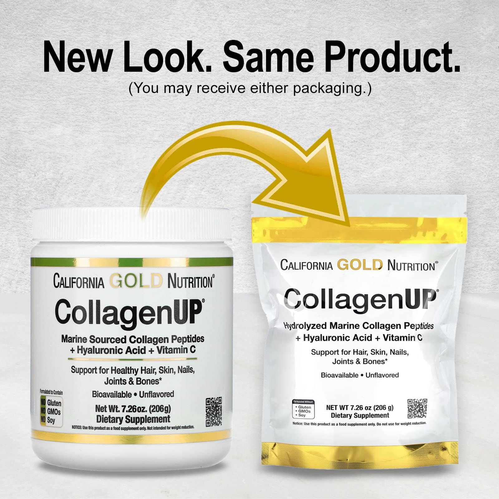 Foto 7 pulgar | Suplemento Collagenup De Origen Marino De California Gold Nutrition - Venta Internacional.