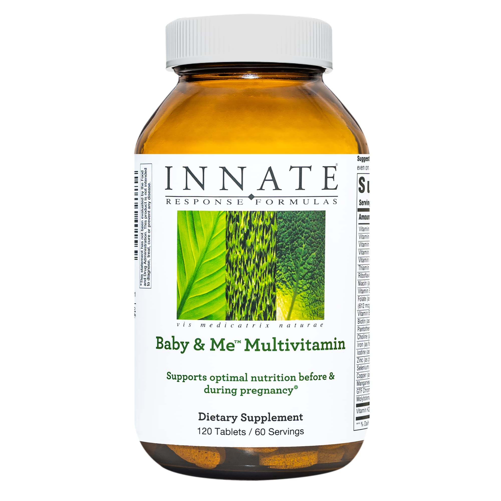 Foto 1 | Fórmulas Multivitamínicas De Respuesta Innata Baby & Me 60 Comprimidos - Venta Internacional.