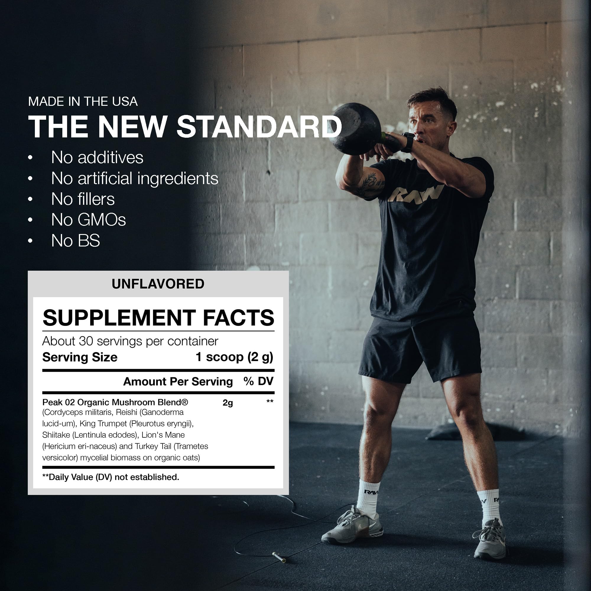 Foto 5 | Suplemento Raw Peak O2 Performance Enhancer, 30 Porciones - Venta Internacional.