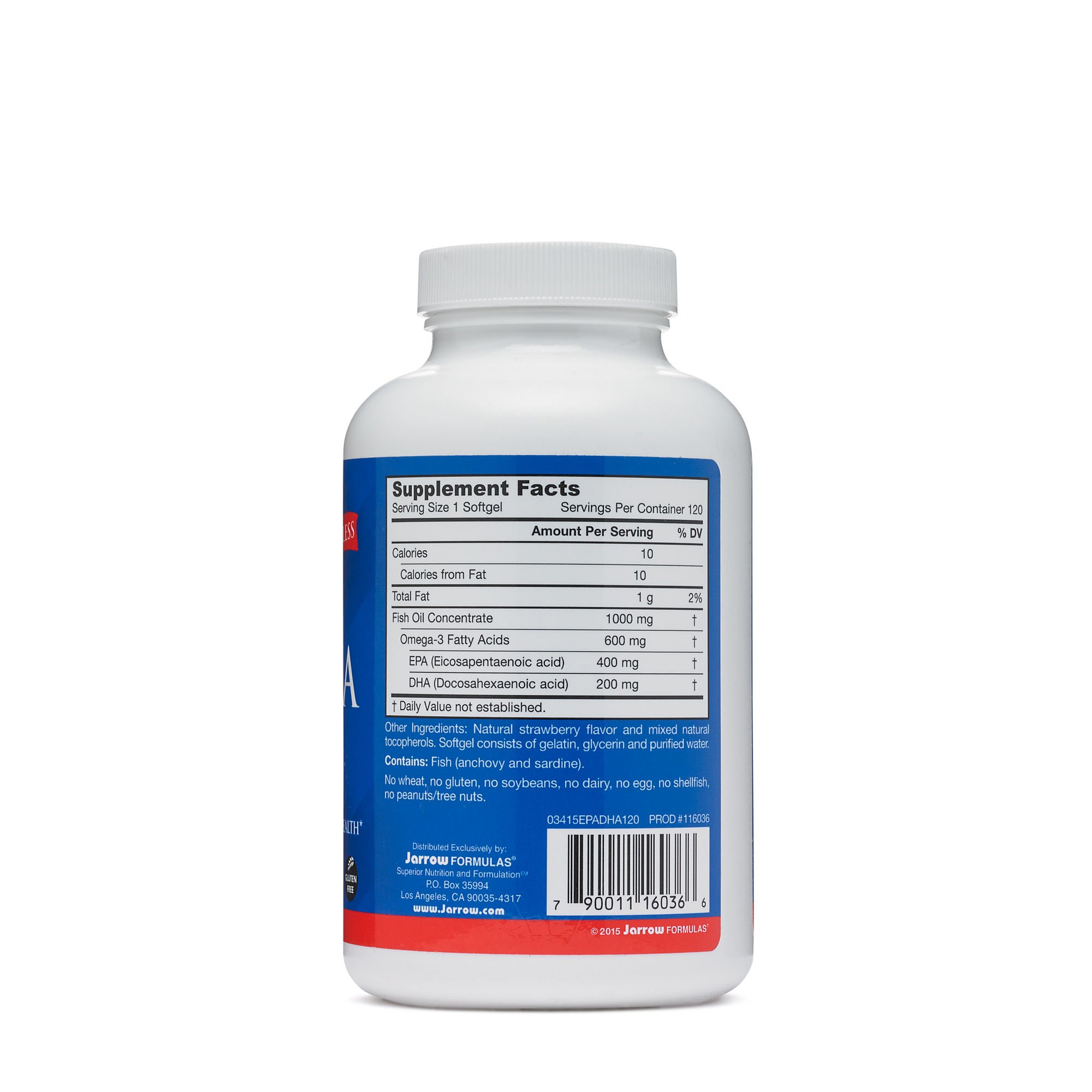Foto 3 pulgar | Suplemento Jarrow Formulas Epa-dha Balance, 1200 Mg, 120 Cápsulas Blandas - Venta Internacional.