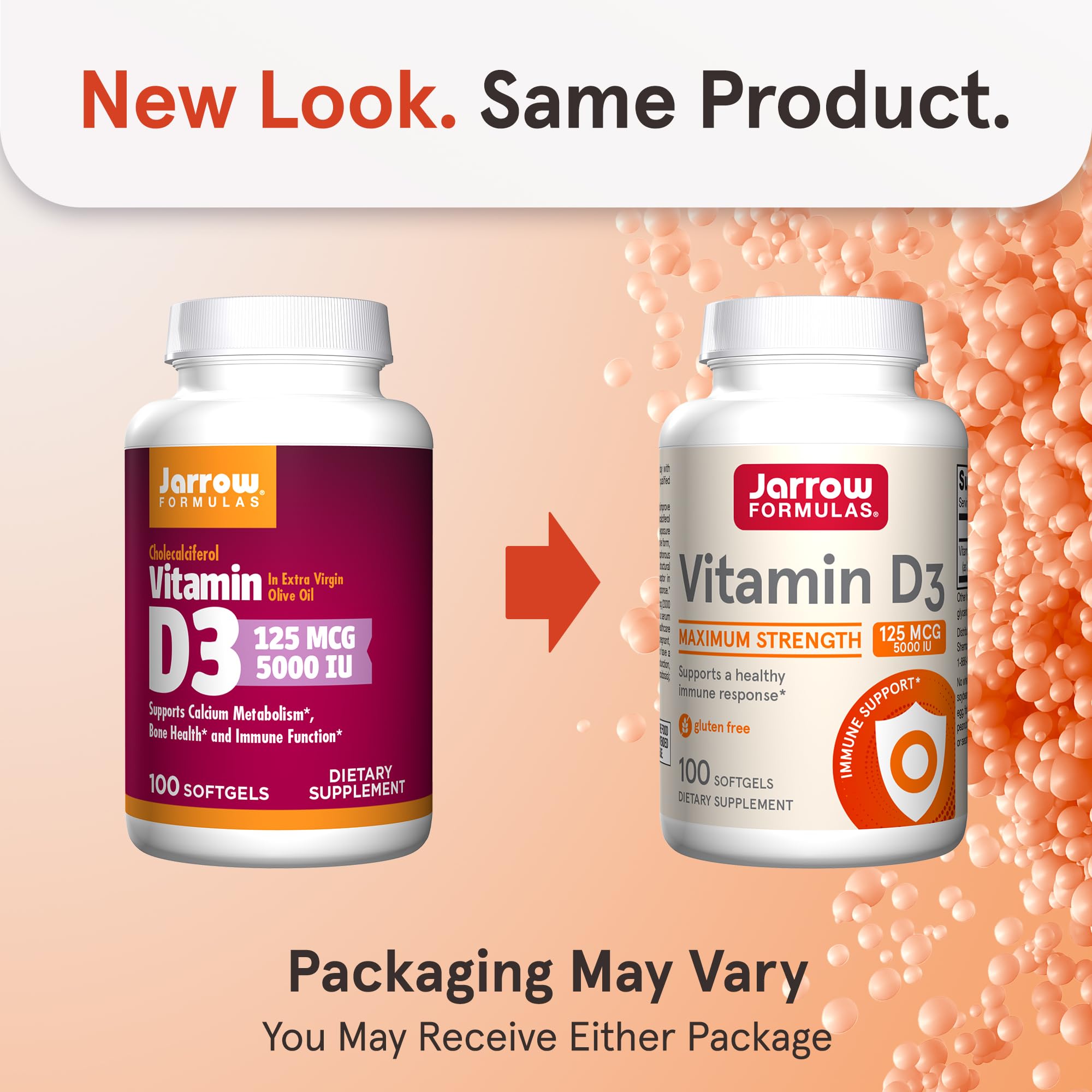 Foto 3 pulgar | Suplemento De Vitamina D3 De Jarrow Formulas 125 Mcg (5000 Ui) - Venta Internacional.