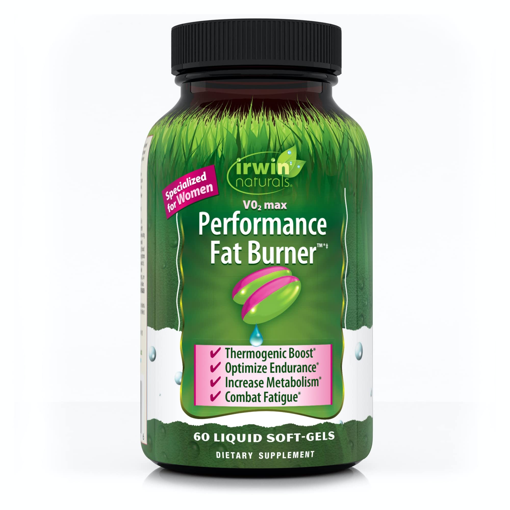 Foto 1 | Suplemento Quemador De Grasa Irwin Naturals V02 Max Performance 60 Cápsulas Blandas - Venta Internacional.