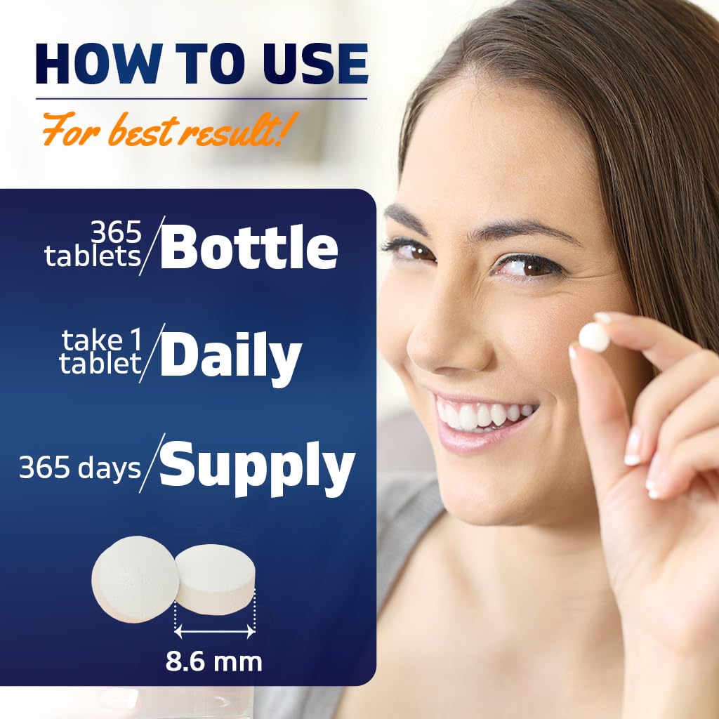 Foto 4 pulgar | Suplemento Vitamático De Biotina 10 Mg 365 Tabletas Veganas - Venta Internacional.
