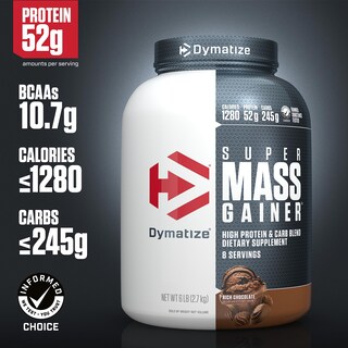 Foto 2 | Proteína En Polvo Dymatize Super Mass Gainer 2,7 Kg 1280 Kcal - Venta Internacional.