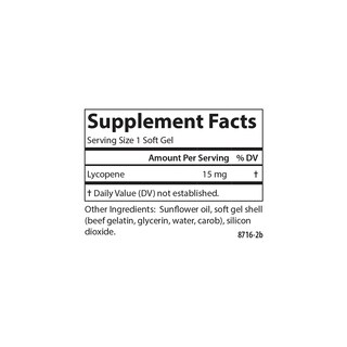 Foto 4 | Suplemento Carlson De Licopeno 15 Mg Para La Salud De La Próstata, 60 Cápsulas Blandas - Venta Internacional.