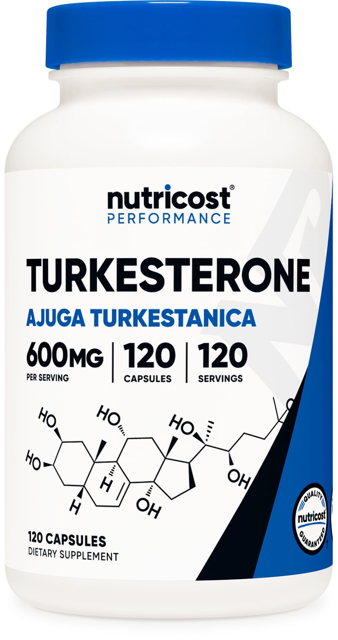 Foto 2 pulgar | Suplemento Dietético Nutricost Turkesterone 600 Mg 120 Cápsulas - Venta Internacional.