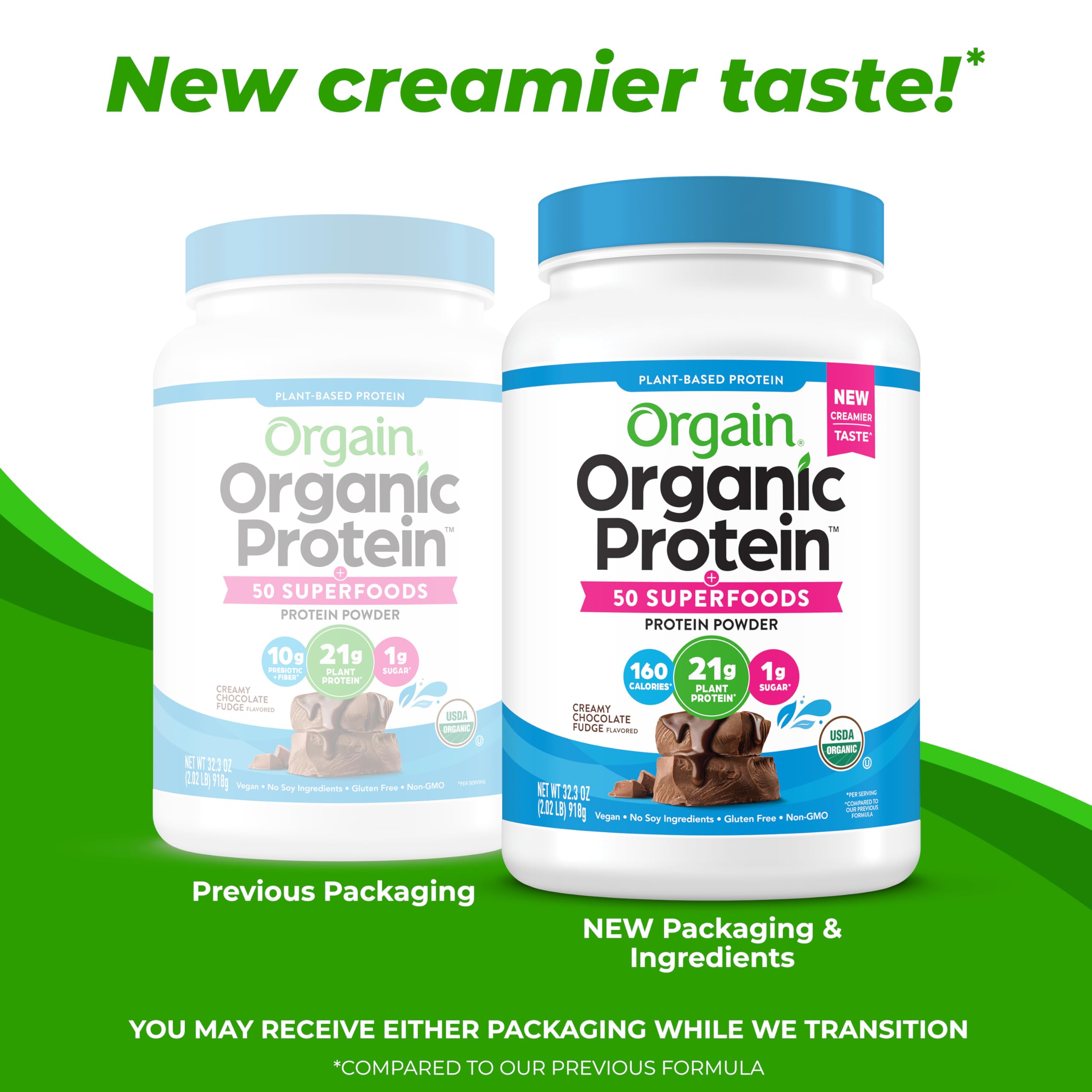 Foto 4 pulgar | Fudge De Chocolate Cremoso Vegano Orgánico Con Proteína En Polvo Orgain - Venta Internacional.