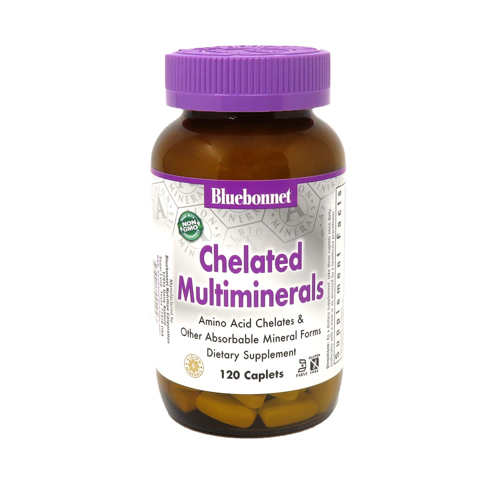 Foto 1 | Suplemento Bluebonnet Nutrition, Multiminerales Quelados De Alta Potencia, 120 Cápsulas - Venta Internacional.