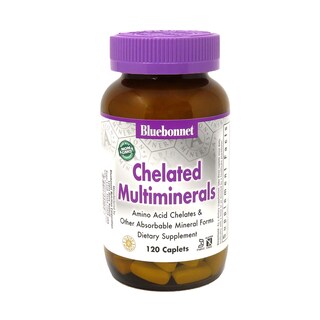 Foto 1 | Suplemento Bluebonnet Nutrition, Multiminerales Quelados De Alta Potencia, 120 Cápsulas - Venta Internacional.