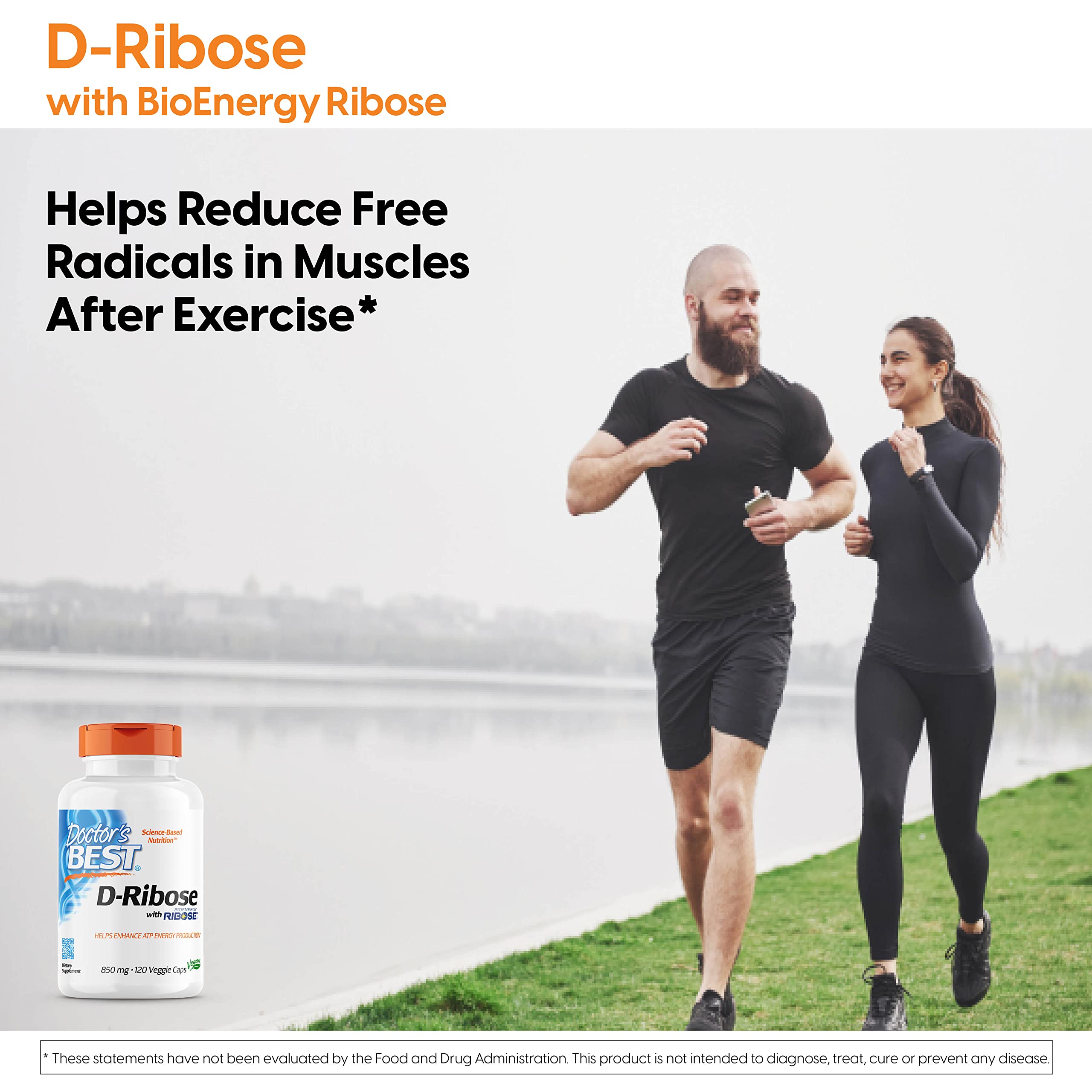 Foto 4 pulgar | Supplement Doctor's Best D-ribose Apoya En Atp Energy 120 Cápsulas - Venta Internacional.