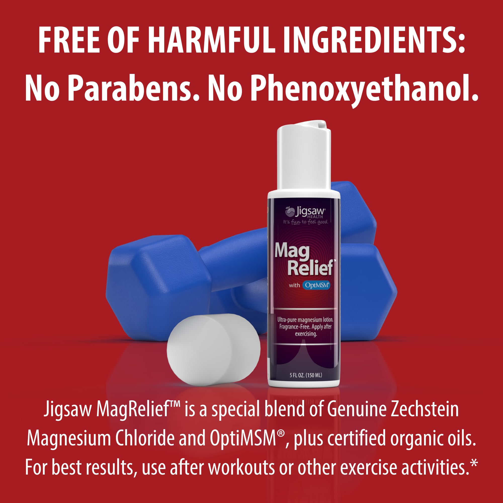 Foto 4 | Loción Magrelief Ultra Pure Magrelief De Magnesio De 150 Ml De Jigsaw Health - Venta Internacional.