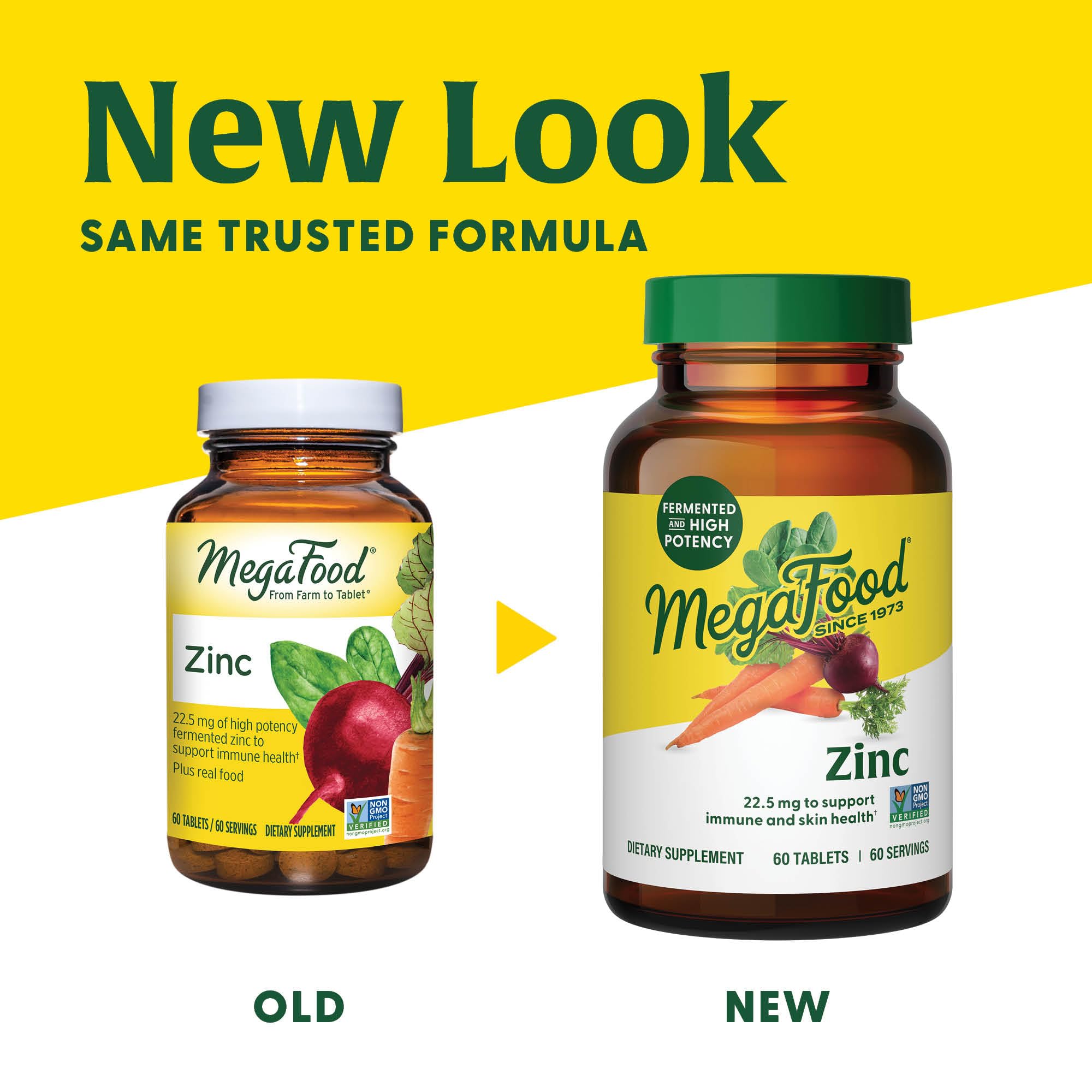 Foto 2 | Suplementos Megafood Zinc, 22,5 Mg, Apoyo Inmunológico Vegano, 60 Comprimidos - Venta Internacional.
