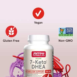 Foto 5 | Suplemento Jarrow Formulas 7-keto Dhea 100 Mg 90 Porciones - Venta Internacional.