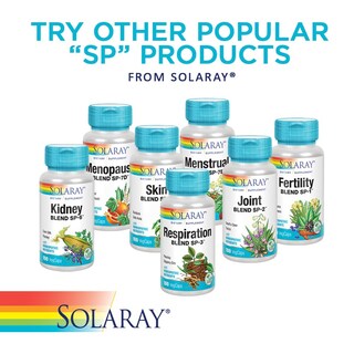 Foto 6 | Suplemento Solaray, Mezcla De Hormonas Femeninas Sp-7c, 100 Cápsulas Vegetales - Venta Internacional.