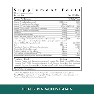 Foto 2 | Suplemento Multivitamínico Naturopathic Teen Girls De Michael's Health - Venta Internacional.