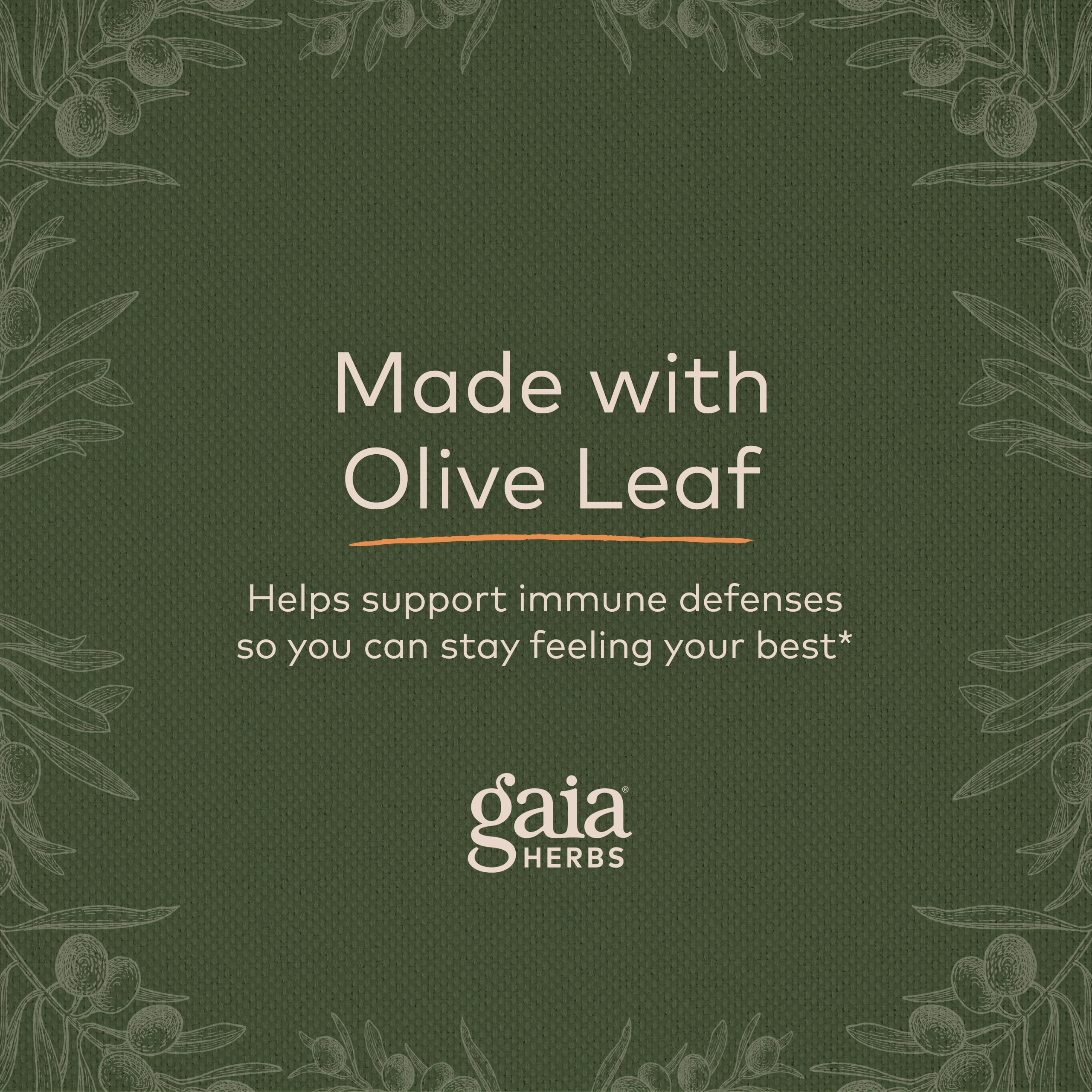 Foto 7 pulgar | Suplemento Gaia Herbs Olive Leaf, 120 Fitocápsulas Líquidas Veganas - Venta Internacional.