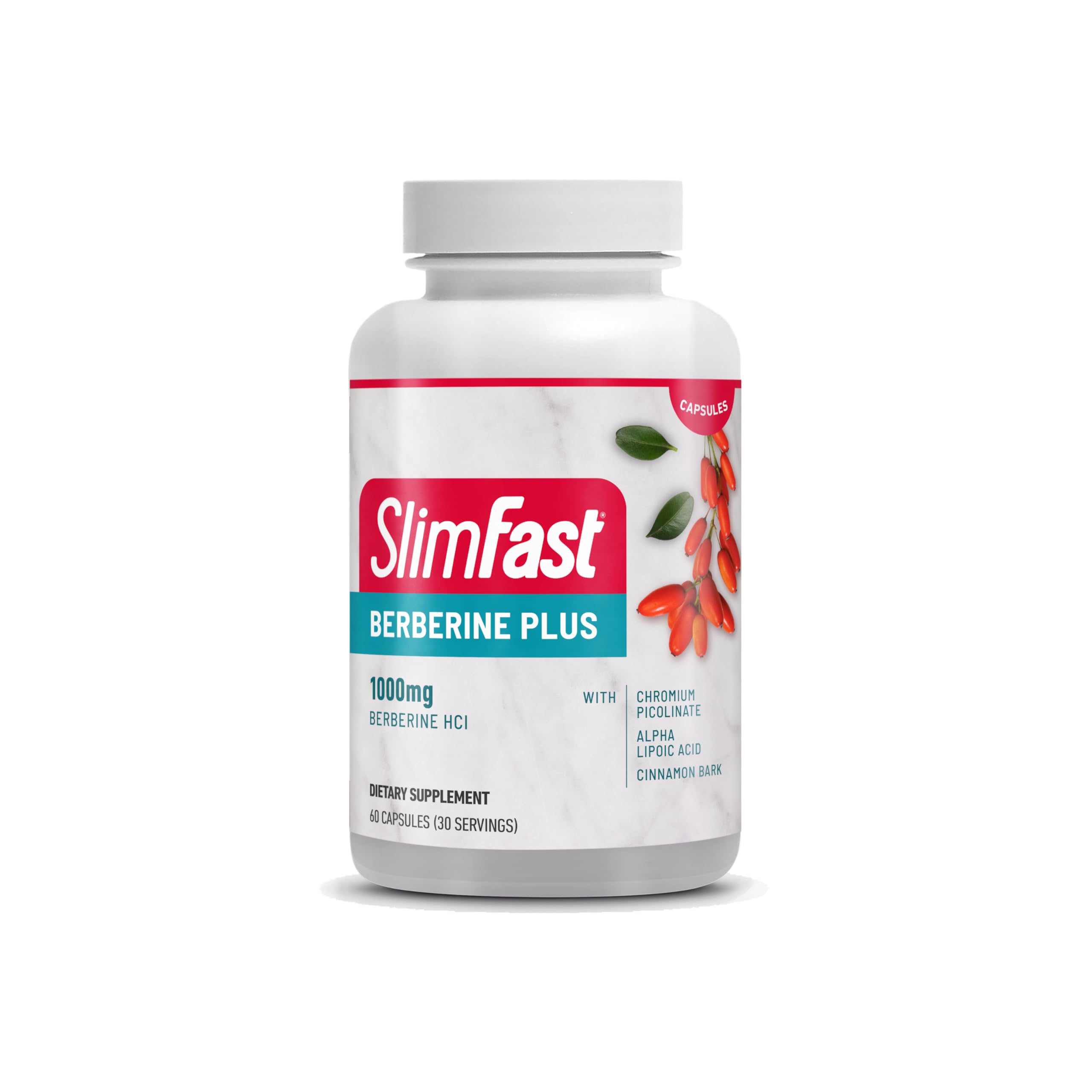 Foto 2 pulgar | Suplemento Slimfast Berberine Plus En Cápsulas De 60 Unidades - Venta Internacional.