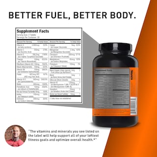 Foto 2 | Suplemento Jym Supplement Science Vita Jym Sports, Suplemento Multivitamínico Y Mineral, 60 Comprimidos - Venta I