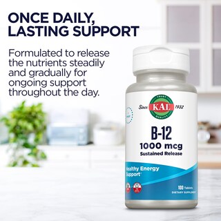 Foto 5 | Suplemento Kal De Vitamina B12 De 1000 Mcg De Liberación Sostenida, 100 Tabletas - Venta Internacional.