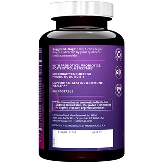 Foto 3 | Probióticos Mrm Nutrition Extra Strength 25 Mil Millones (30 Porciones) - Venta Internacional.