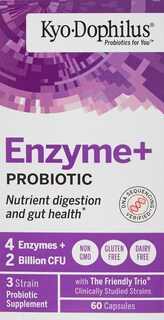 Foto 1 | Suplemento Kyolic Kyo-dophilus Probiotic Plus Enzymes 60 Cápsulas - Venta Internacional.