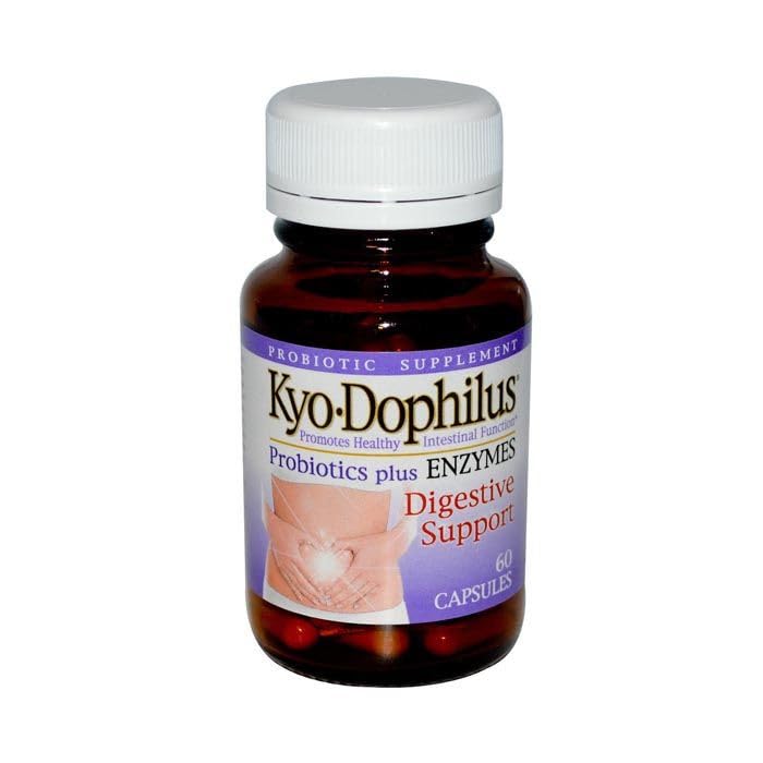 Foto 5 pulgar | Suplemento Kyolic Kyo-dophilus Probiotic Plus Enzymes 60 Cápsulas - Venta Internacional.