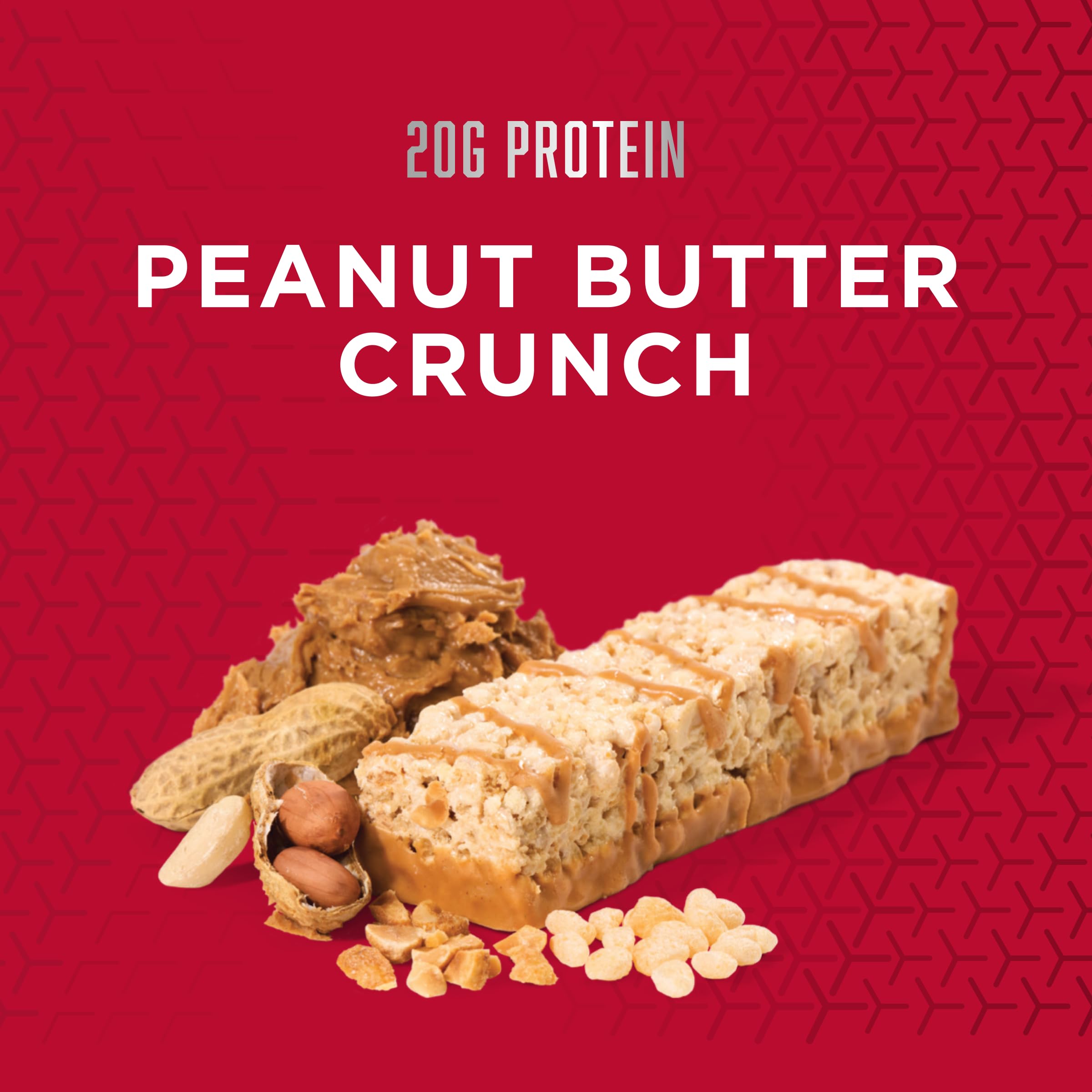 Foto 3 pulgar | Protein Snack Bar Bsn Protein Crisp Mantequilla De Cacahuete 20 G X12 - Venta Internacional.