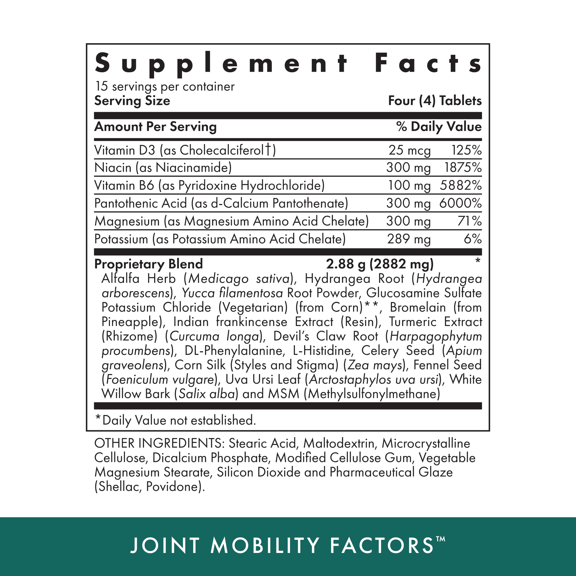 Foto 3 pulgar | Suplemento Michael's Health Naturopathic Joint Mobility 60 Capsulas - Venta Internacional