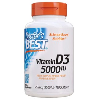 Foto 1 | Suplemento Doctor's Best, Cápsula De Vitamina D3 De 5000 Ui, 720 Unidades - Venta Internacional.