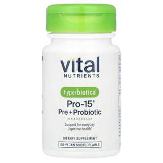 Foto 1 | Suplemento Hyperbiotics Pro-15 Prebiotic + Probiotic 5b Cfu - Venta Internacional.