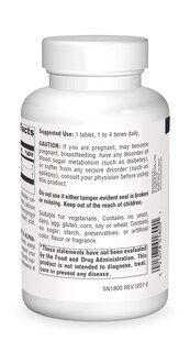 Foto 2 | Acetil L-carnitina Y Ácido Alfa-lipoico De Supplement Source Naturals 650 Mg 120 Comprimidos - Venta Internacional.