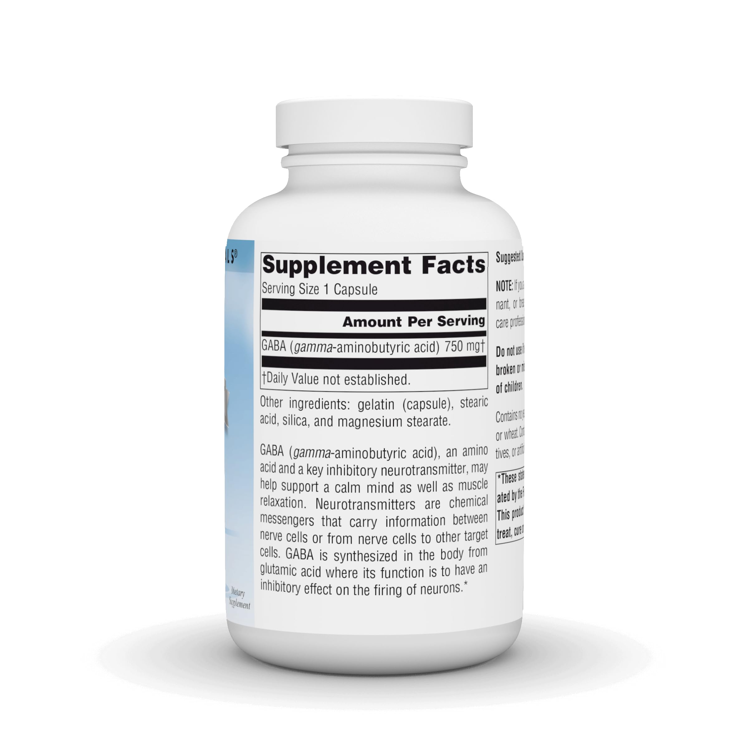 Foto 3 pulgar | Supplement Source Naturals Serene Science Gaba 750 Mg 180 Cápsulas - Venta Internacional.
