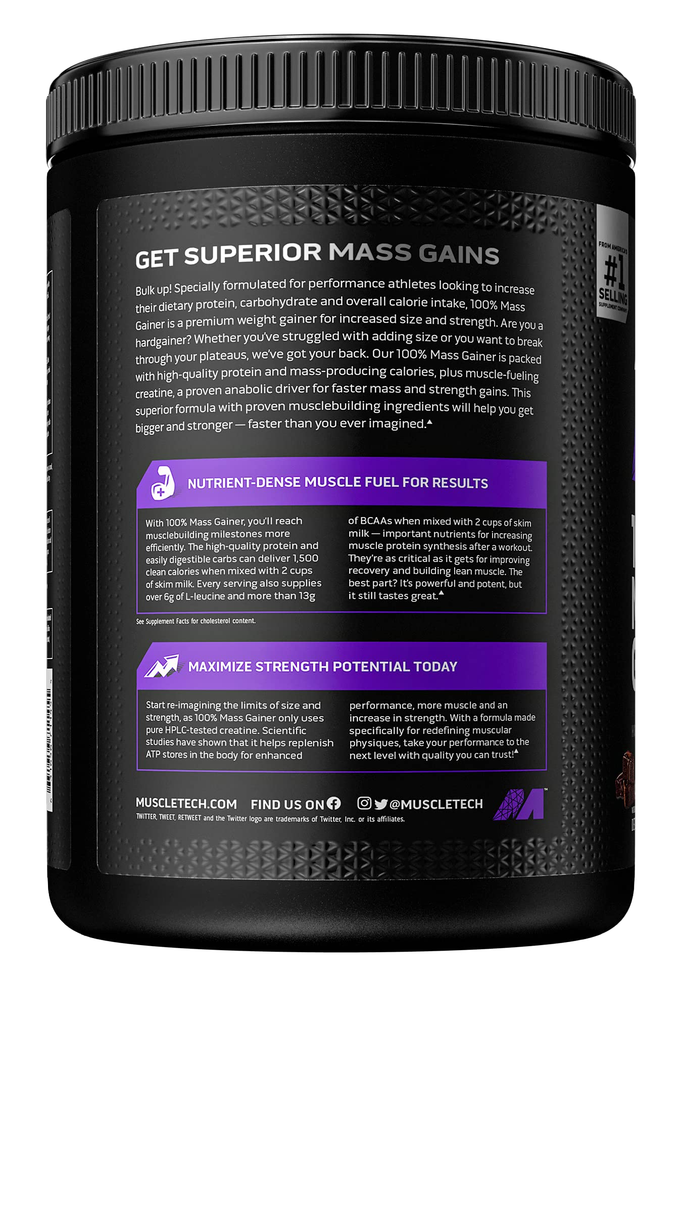 Foto 7 pulgar | Proteína En Polvo Mass Gainer Muscletech 100% Mass Gainer, 2,34 Kg - Venta Internacional.