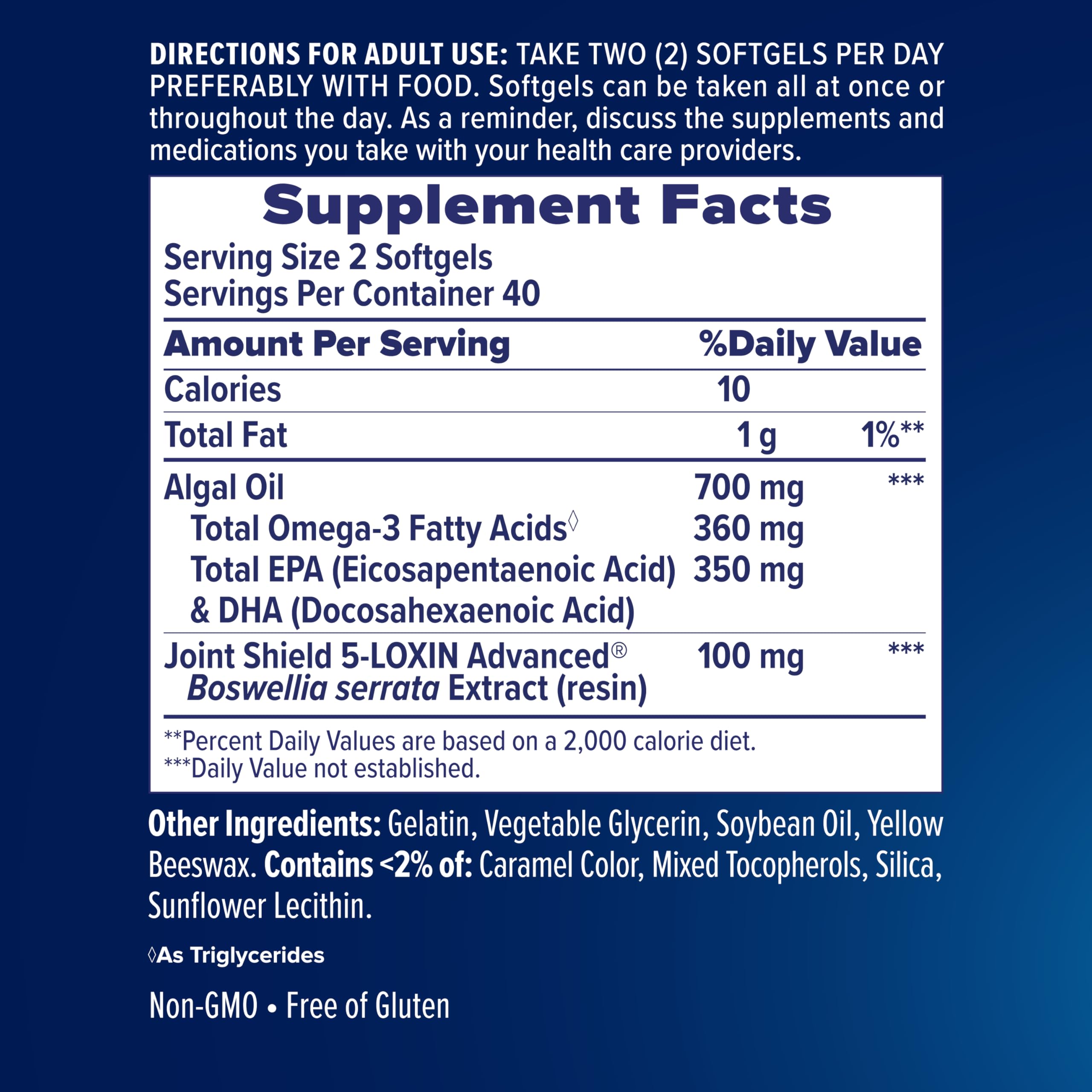 Foto 6 pulgar | Suplemento Osteo Bi-flex Advanced Omega-3 Joint Complex 80 Cápsulas Blandas - Venta Internacional.